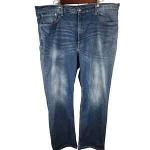 Levis 559 Relaxed Straight Mens Jeans Blue Medium Wash Denim 44x34
